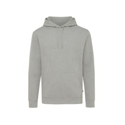 0. IQONIQ Torres hoodie i återvunnen ofärgad bomull