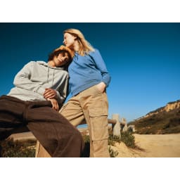 6. IQONIQ Torres hoodie i återvunnen ofärgad bomull