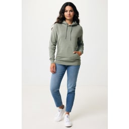 3. IQONIQ Torres hoodie i återvunnen ofärgad bomull