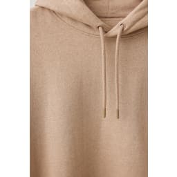 3. IQONIQ Torres hoodie i återvunnen ofärgad bomull