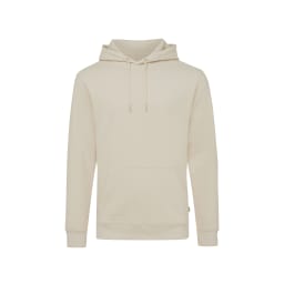 0. IQONIQ Torres hoodie i återvunnen ofärgad bomull