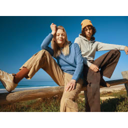 4. IQONIQ Torres hoodie i återvunnen ofärgad bomull