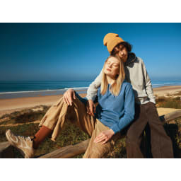 5. IQONIQ Torres hoodie i återvunnen ofärgad bomull