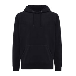 0. IQONIQ Trivor microfleece hoodie i återvunnen polyester