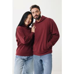 2. IQONIQ Yengo hoodie  i återvunnen bomull med sidofickor