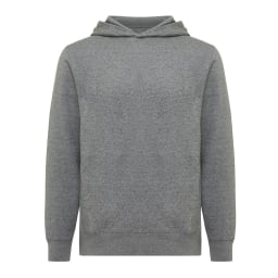 0. IQONIQ Yengo hoodie  i återvunnen bomull med sidofickor
