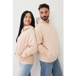 2. IQONIQ Yengo hoodie  i återvunnen bomull med sidofickor