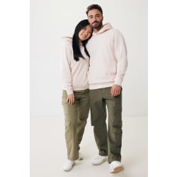 2. IQONIQ Yengo hoodie  i återvunnen bomull med sidofickor