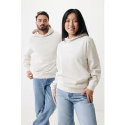 2. IQONIQ Yengo hoodie  i återvunnen bomull med sidofickor