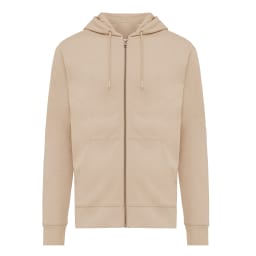 0. IQONIQ Abisko hoodie med dragkedja i återvunnen bomull