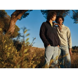 4. IQONIQ Talung microfleece med zipper i återvunnen polyester
