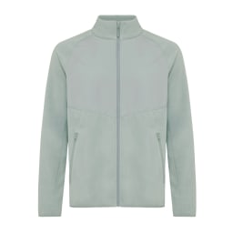 0. IQONIQ Talung microfleece med zipper i återvunnen polyester