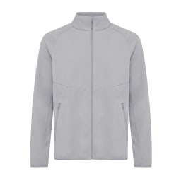0. IQONIQ Talung microfleece med zipper i återvunnen polyester