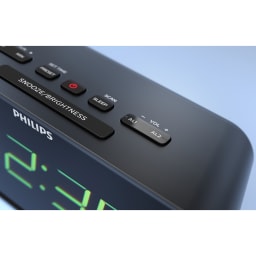 5. Klockradio FM Stora siffror Bluetooth