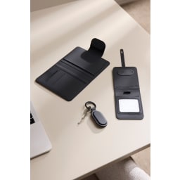 5. VINGA Baltimore RCS Luggage Tag With Finder Dual