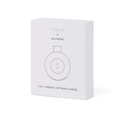 1. VINGA Baltimore RCS 2-in-1 Wireless 15W Travel Charger