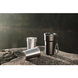 6. VINGA Parks RCS återvunnet stål mugg, 4 st, 250 ML