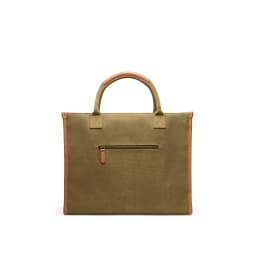 1. Bosler RCS återvunnen canvas office tote