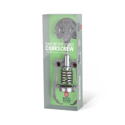 0. CORKSCREW DAY OF THE DEAD SKELETON