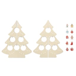 1. Julgransdekoration i trä