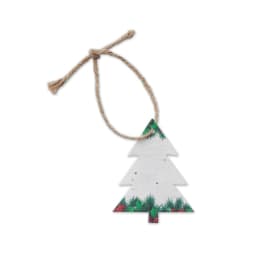 1. Julprydnad i fröpapper