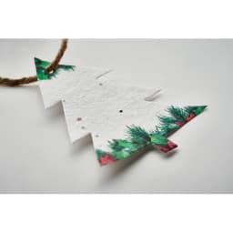 3. Julprydnad i fröpapper