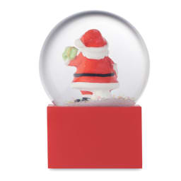 2. Liten snöboll glasprydnad