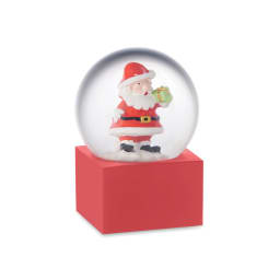 0. Liten snöboll glasprydnad