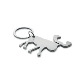 1. Nyckelring i återv. aluminium