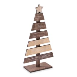 0. Julgran av trä