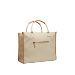 1. Bosler RCS återvunnen canvas office tote