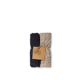 1. Cromer diskhandduk waffle, 2 st