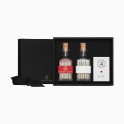 0. Presentbox med tändstickor