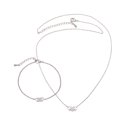 0. Lily signature armband & halsband