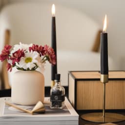 1. Glasburk med tändstickor