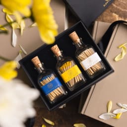 4. Presentbox med tändstickor