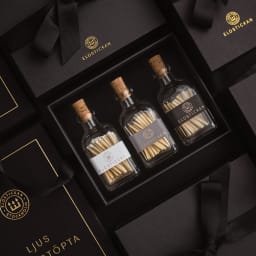 2. Klassisk presentbox med tändstickor