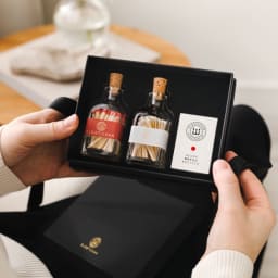 1. Presentbox med tändstickor