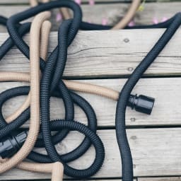 1. Vattenslang Deluxe - Svart 25m