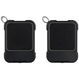 0. Trådlösa och vattentäta högtalare, 2-pack