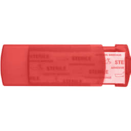 2. Plast etui med plåster