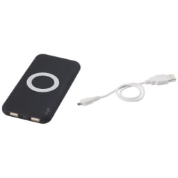 2. Powerbank med trådlös laddning (6000 mAh)