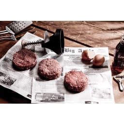 1. Pichi Hamburgerpress - Svart