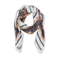0. Sjal av återvunnen polyester