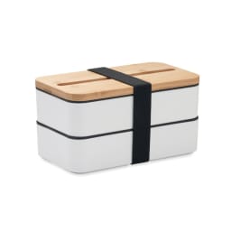 0. Lunchlåda av återvunnen PP