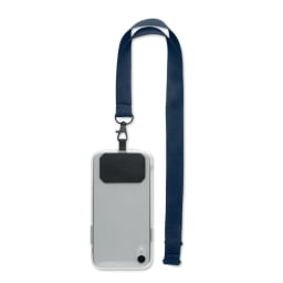 2. Logoband med telefonhållare