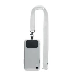 2. Logoband med telefonhållare