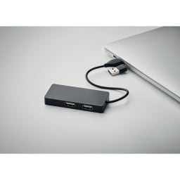 3. USB-hubb med 3 portar