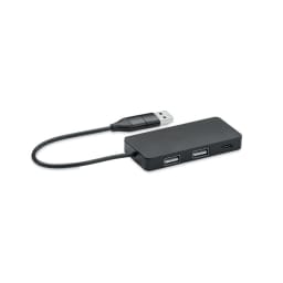 0. USB-hubb med 3 portar