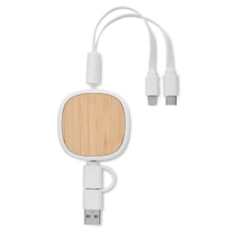 2. USB-laddkabel inrullningsbar